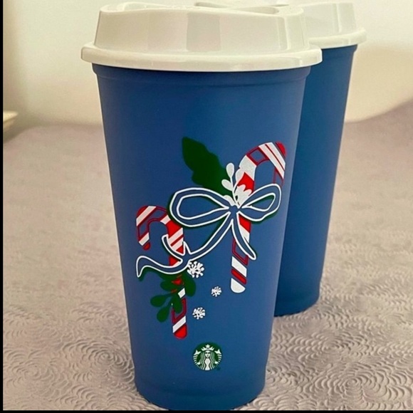 Starbucks BRAND NEW SET of 4 Holiday Grande Cups 2024/ 23/ 22 - Picture 6 of 8